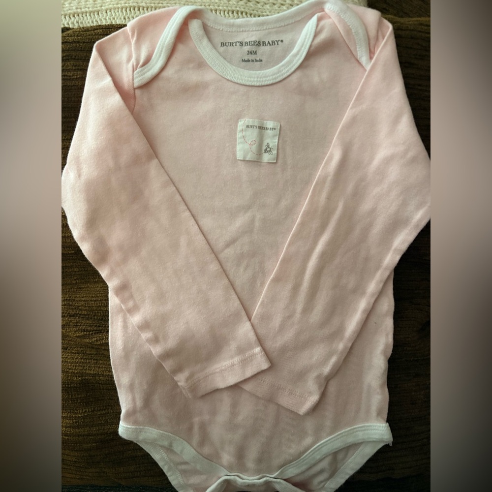 Burt's Bees Baby Three Piece Long Sleeve Onesies